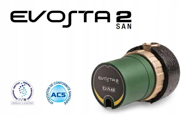 Umwälzpumpe DAB EVOSTA 2 11/85 SAN DN1/2 230V 50Hz 
