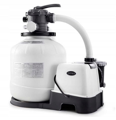 Poolsandfilter mit Pumpe Intex Krystal Clear QX2600, mit Salzwassersystem 