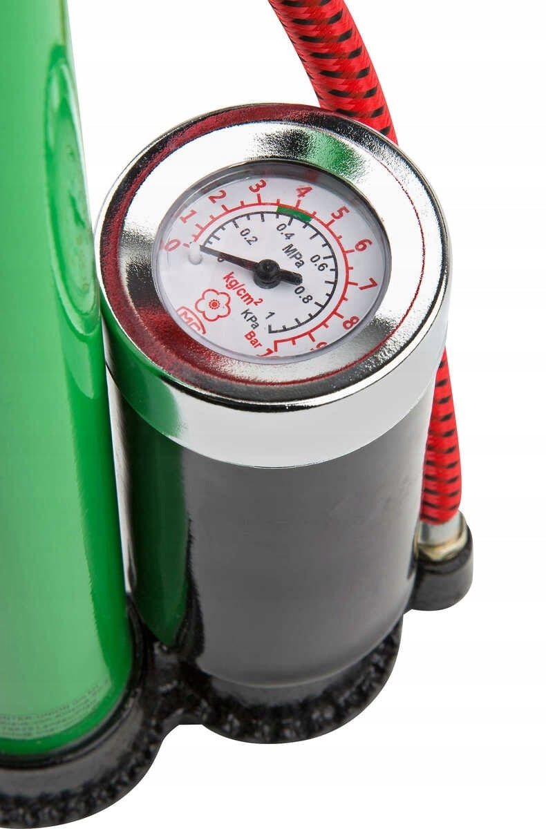 Fahrradpumpe Beto Stahl CMP-135SG5, rot 