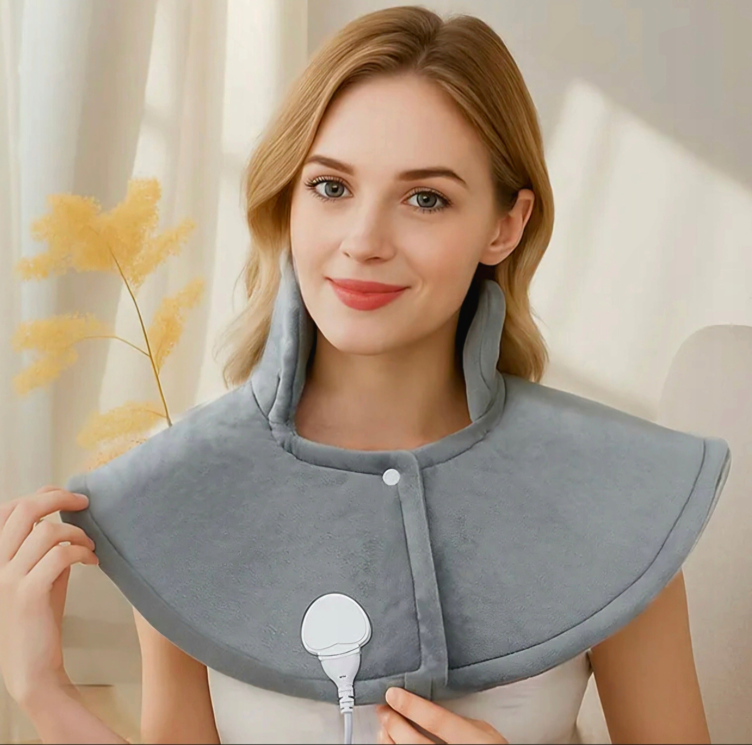 Poncho Heated Blanket Electric Heating For Back Neck Arms Medical device no