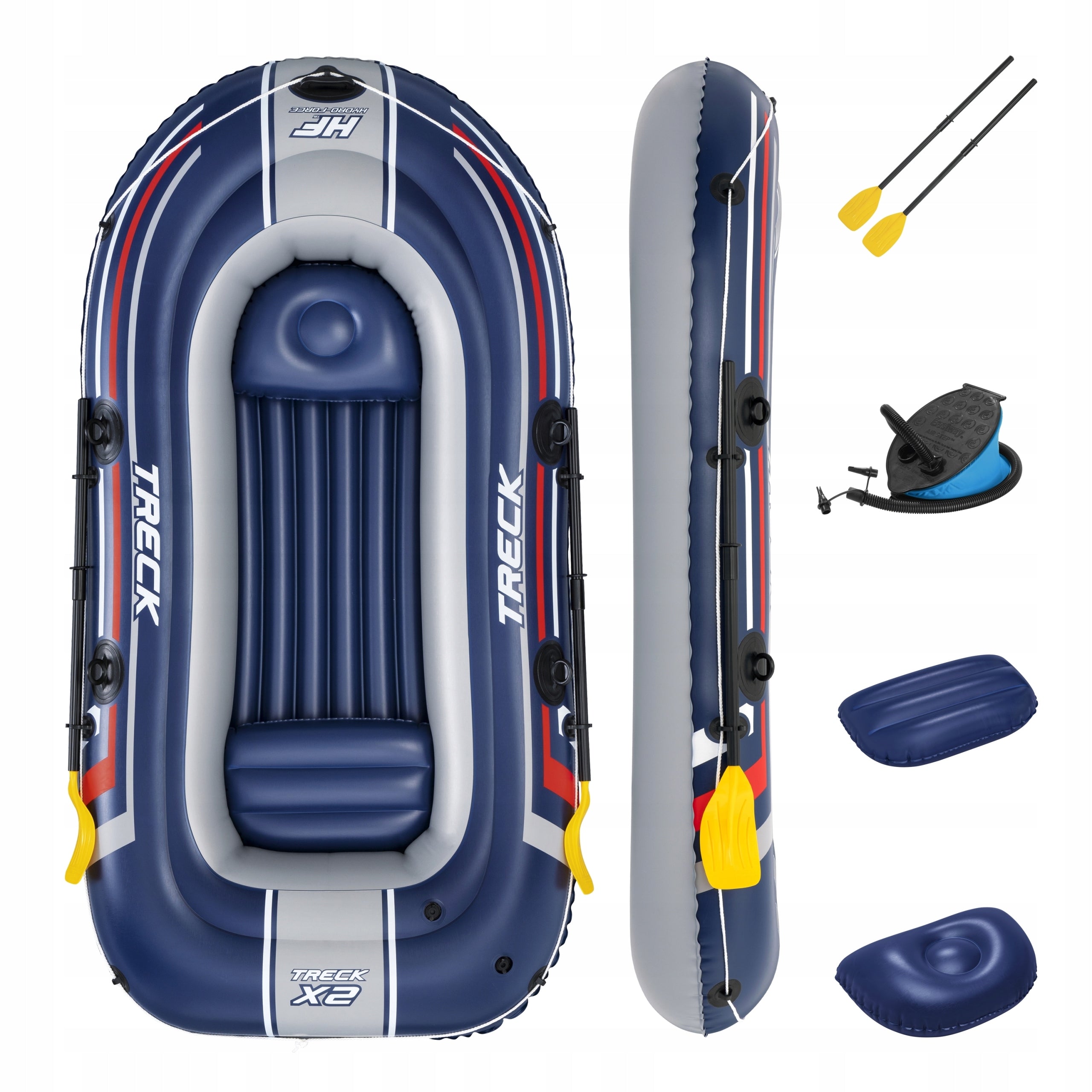 Pontoon 3-person Bestway 61068 Treck-X2 Paddle Pump EAN (GTIN) 6941607357934