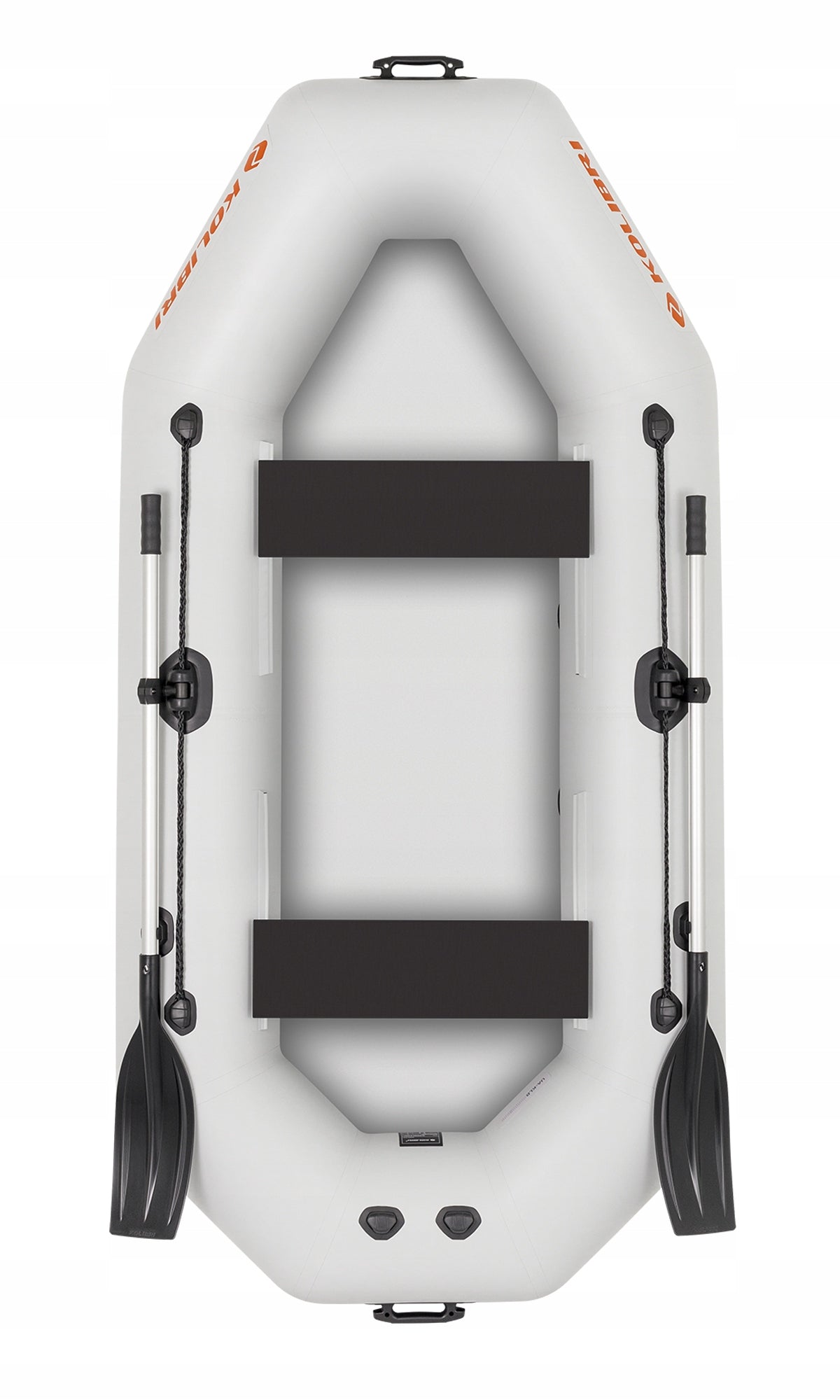 Pontoon Kolibri K-260TL PP with full floor transom fender bar light grey EAN (GTIN) 5905369800320