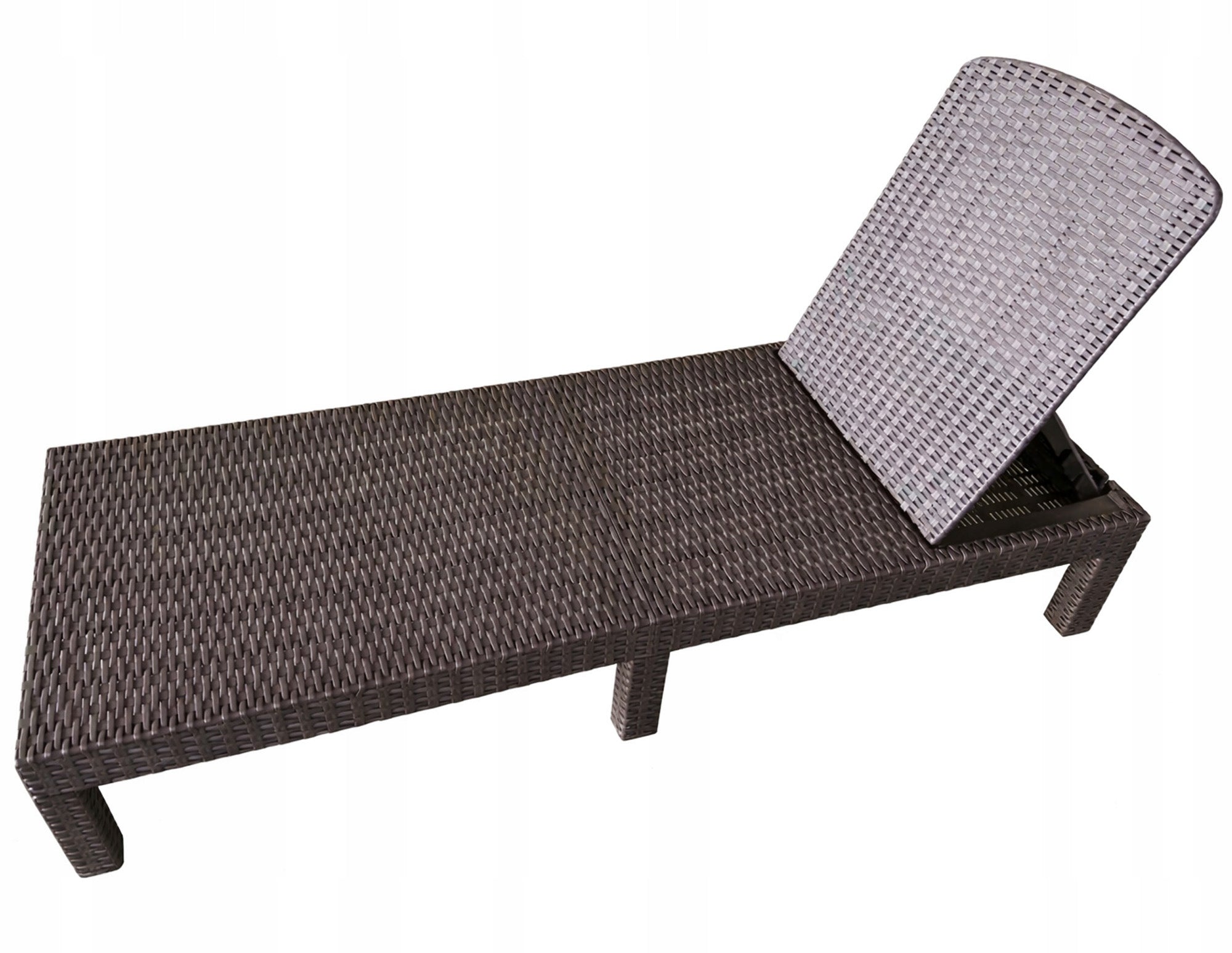 Pool Sun Lounger Garden Terrace Couch Suitcase Folding Adjustable Beach