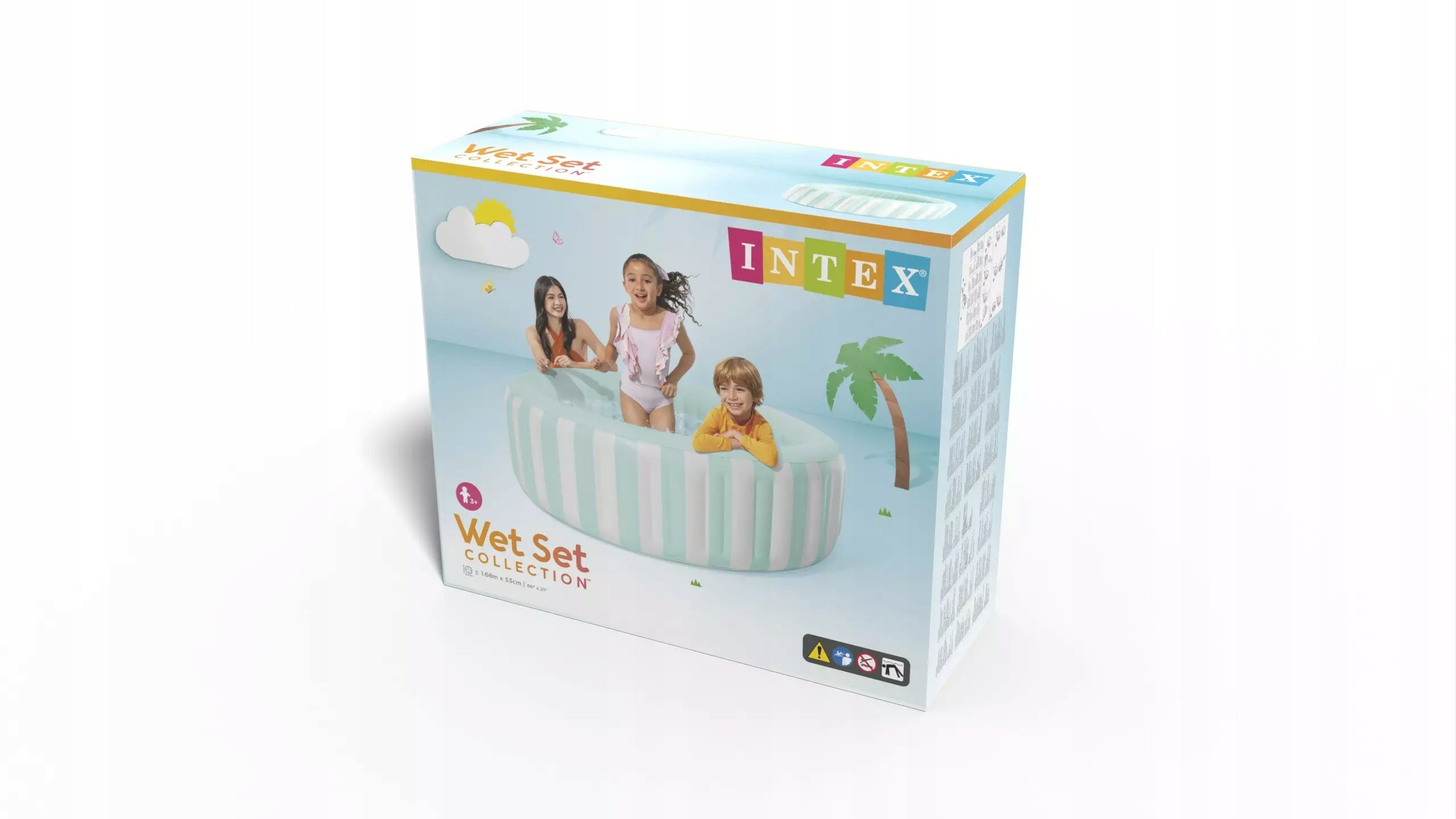 Pool for toddlers Seaside Luxury 168 x 53 cm 56182 Intex Series Intex