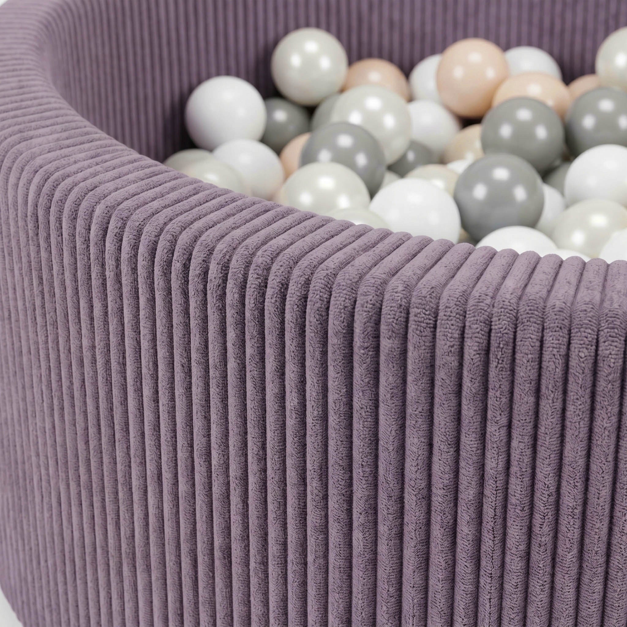 Pool with balls 90x30 cm 200 balls CORDUROY for home garden nursery halls toys Kid's age 12＋ months