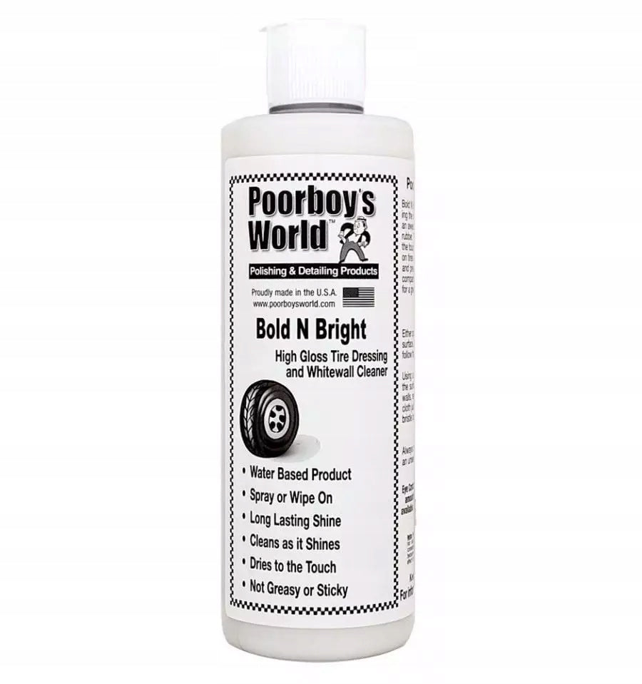 Poorboy's Bold N Bright 473ml - TIRE DRESSING