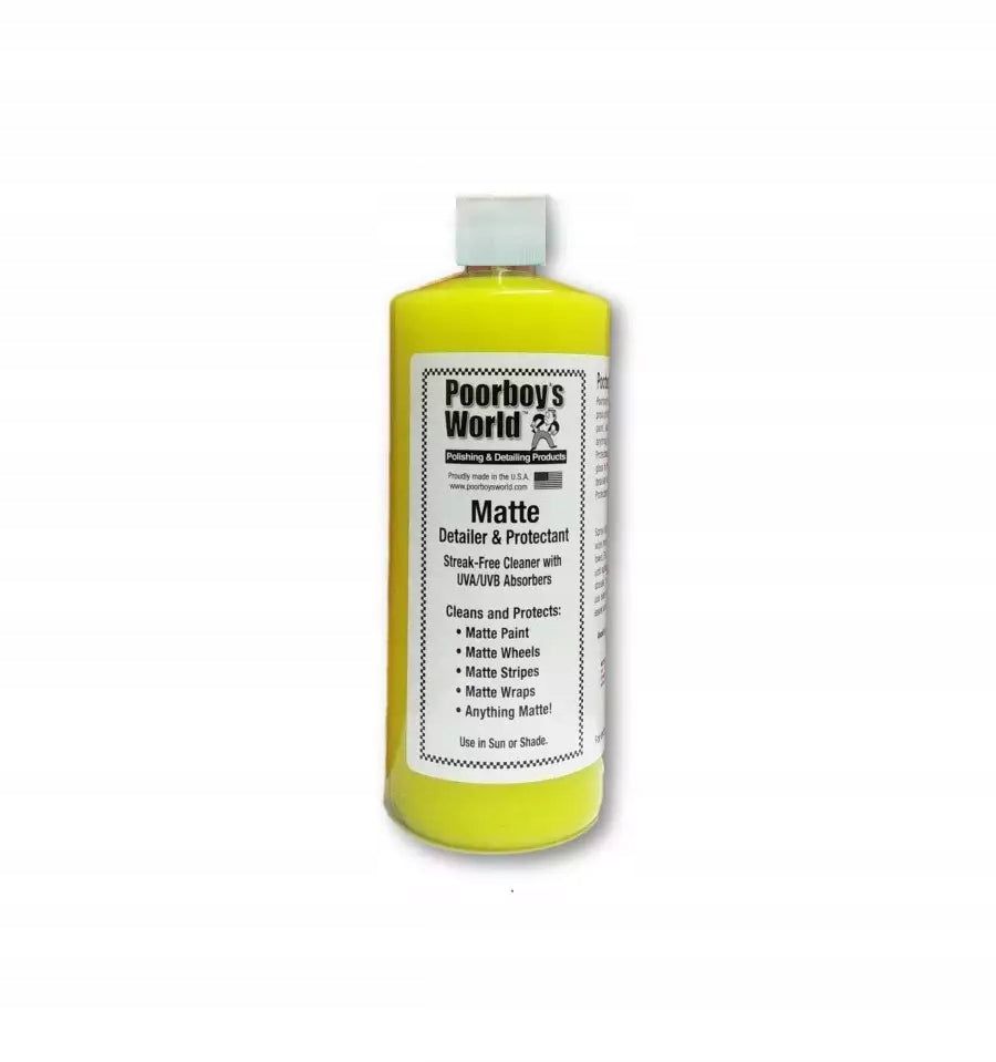 Poorboy's World MATTE Detailer And Protectant 473ml