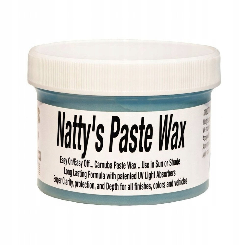 Poorboy's World Natty's Paste Wax Blue - 8oz (227g) Manufacturer's catalog number PB-NPW-BL