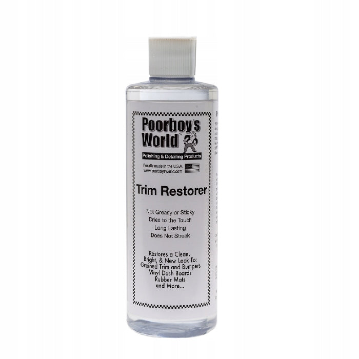 Poorboy's World - Trim Restorer 473ml - Plastic Regeneration Agent