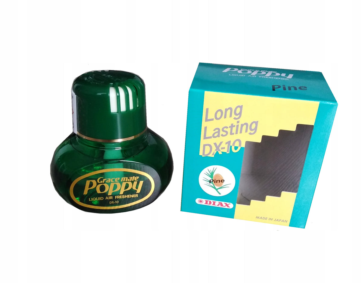 Poppy 150ml Pine Original Car Fragrance Packaging status original