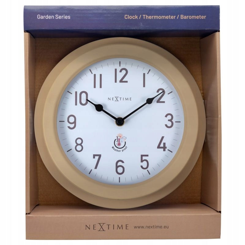 Poppy Nextime GARDEN CLOCK Dominant color brown