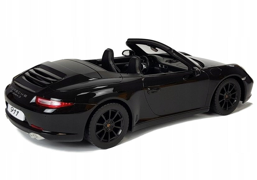 Porsche 911 Carrera S Rastar 1:12 Remote Controlled Car, Black 6004 Lean Kid's age 6＋ years