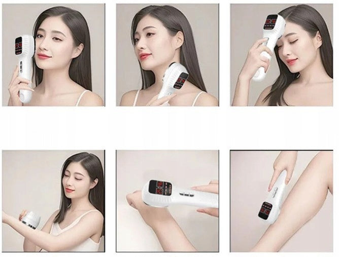 Portable 650nm 808nm LED Device For Skin Care And Muscle Relaxation. Manufacturer code 92604280163