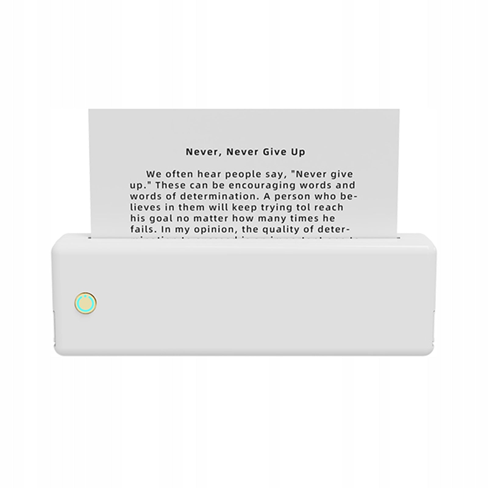 Portable A4 Printer Thermal Paper Printing For Travel SO Brand no brand