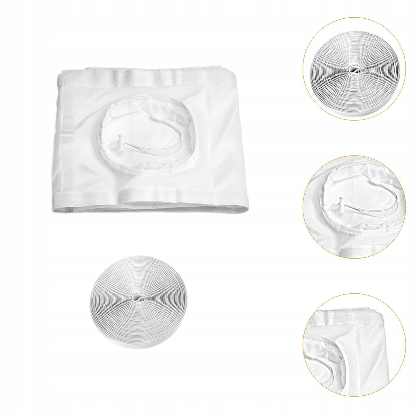 Portable AC Sliding Door Seal Kit Practical Drawstring Design 25cmx232cm Medical device type accessories for a medical device or a product without an intended medical purpose
