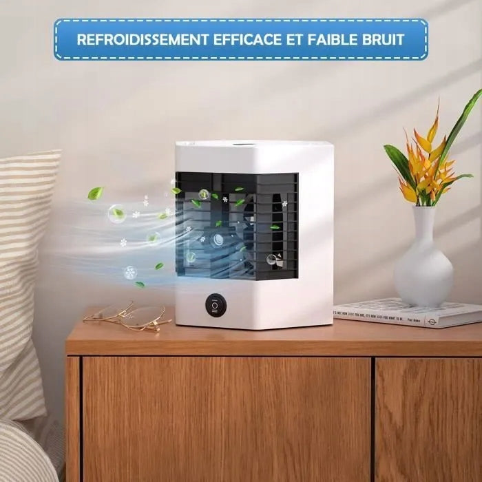 Portable Air Conditioner - 3-in-1 - Mist Fan - Humidifier - Desktop Cooler Model L7