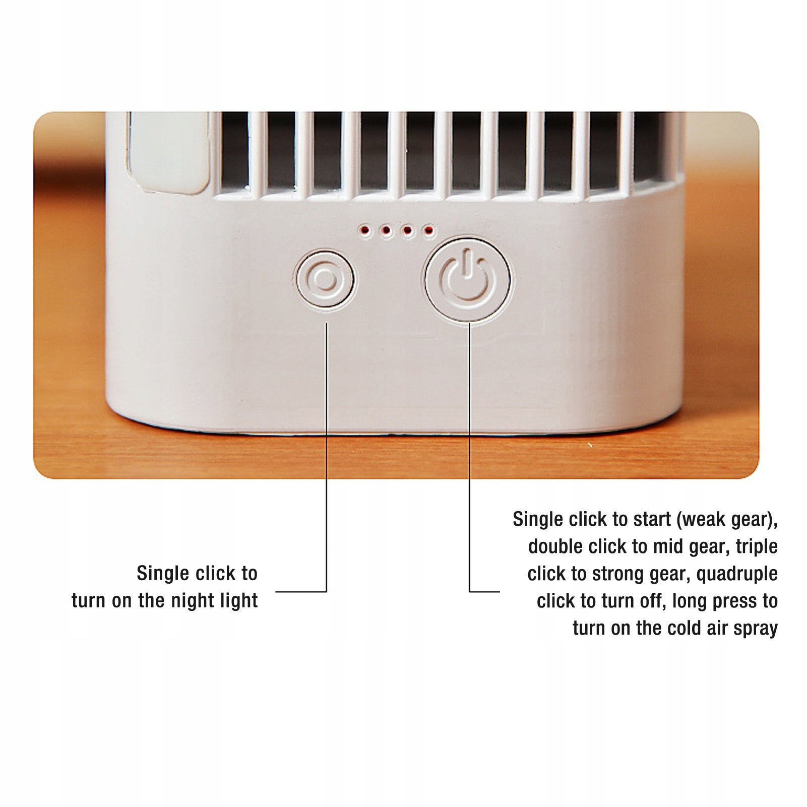 Portable Air Conditioner Fan Personal USB Evaporative Cooler with 3 NF Manufacturer code AG251107037491