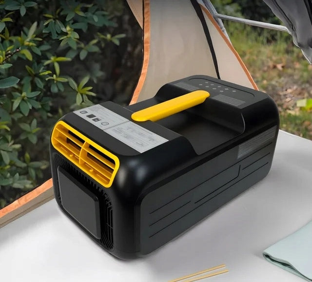 Portable Air Conditioner For Home Motorhome Trailer Tent Bluetooth 1,4 KW Dominant color black