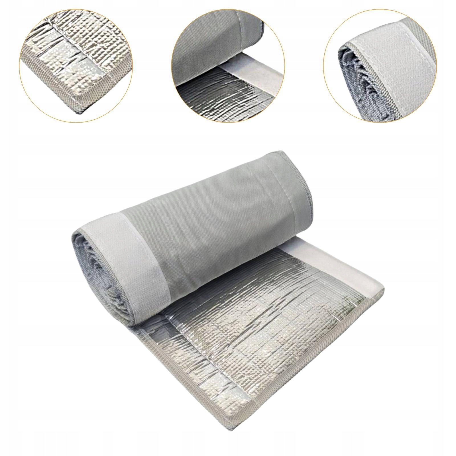 Portable Air Conditioner Hose Insulation Sleeve Easy Installation Gray Medical device no