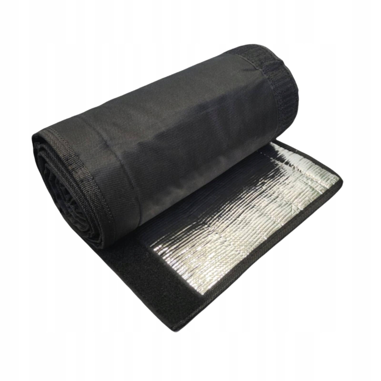 Portable Air Conditioner Hose Insulation Sleeve Easy to Install Black
