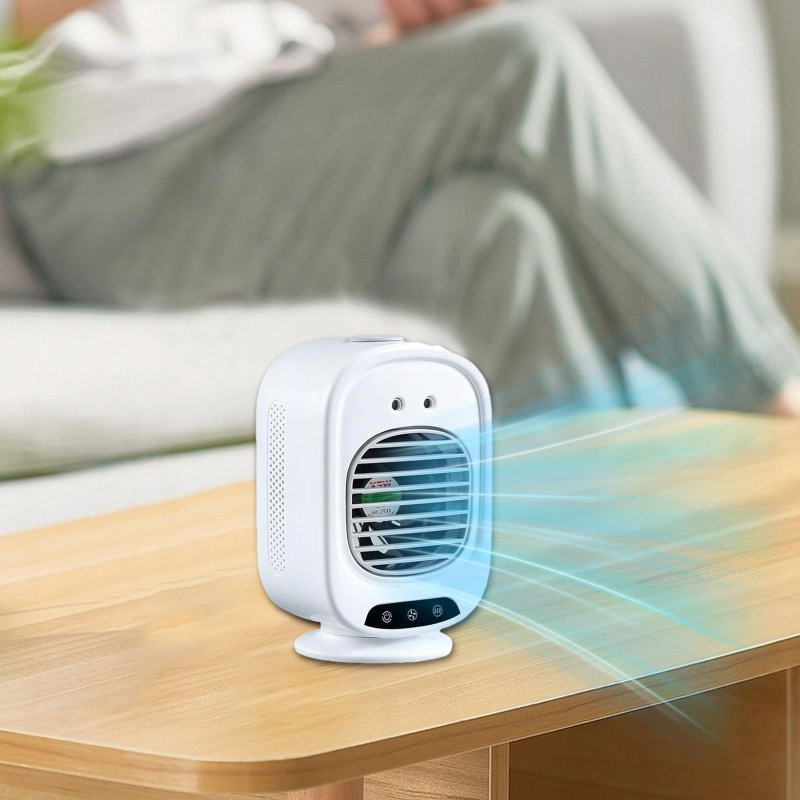 Portable Air Conditioner Humidifier Air Cooler for Indoor With Rotation
