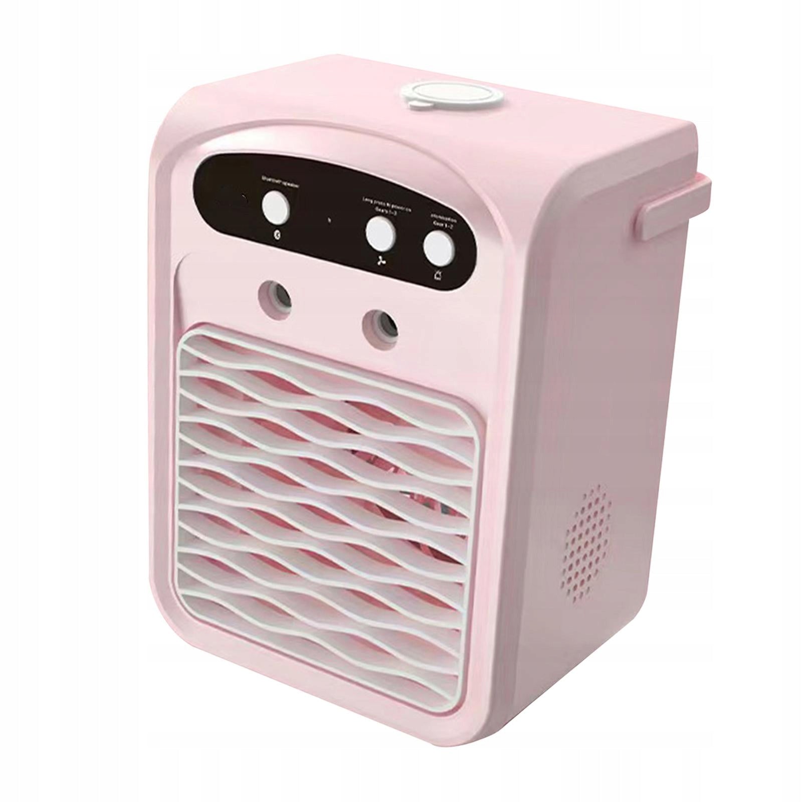 Portable Air Conditioner Personal Fan Low Noise 1000ml Water Tank Pink Medical device type accessories for a medical device or a product without an intended medical purpose