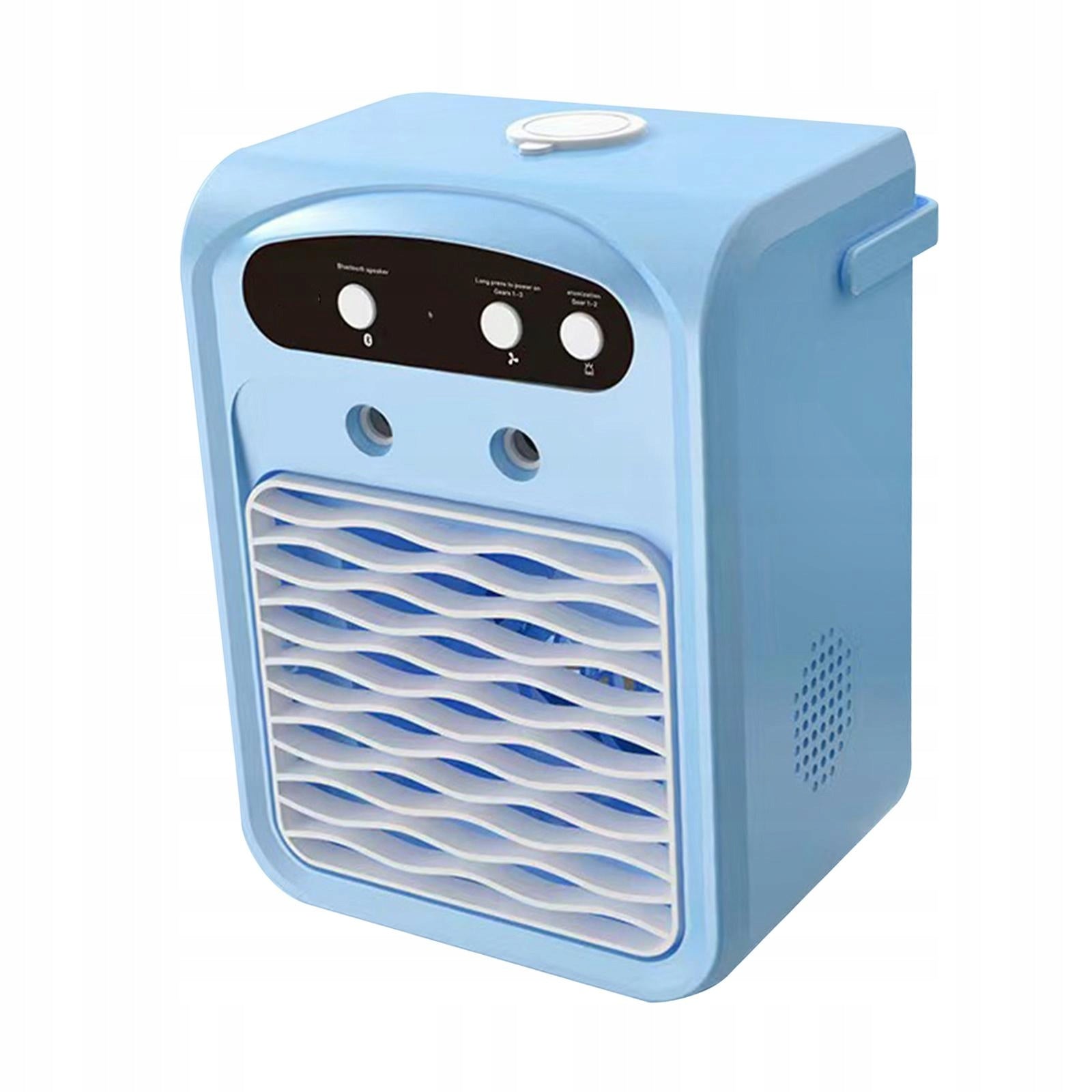 Portable Air Conditioner USB Rechargeable Professional Silent Air Blue Manufacturer of a medical device does not apply