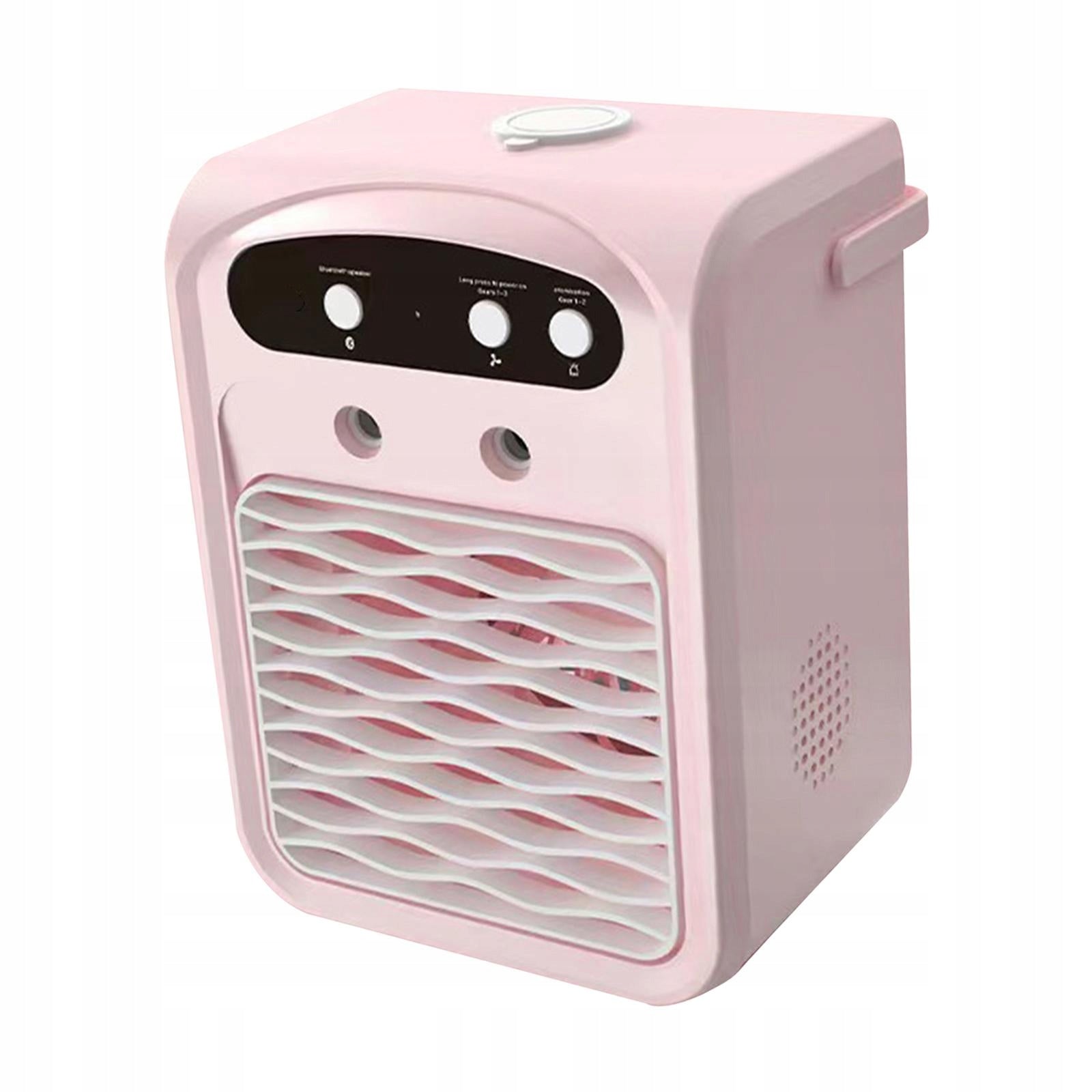 Portable Air Conditioner USB Rechargeable Professional Silent Air Pink Manufacturer of a medical device does not apply