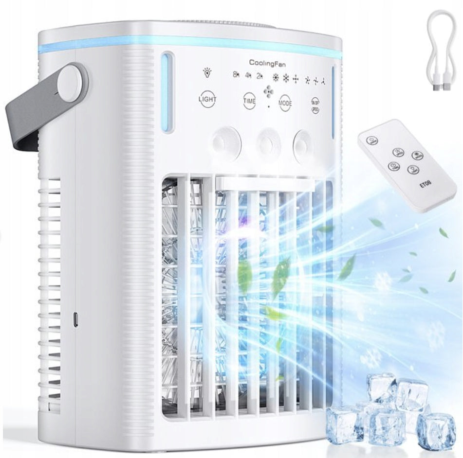 Portable Air Conditioners, 3 Speeds 3 Cool Modes Personal Quiet Cooling Fan