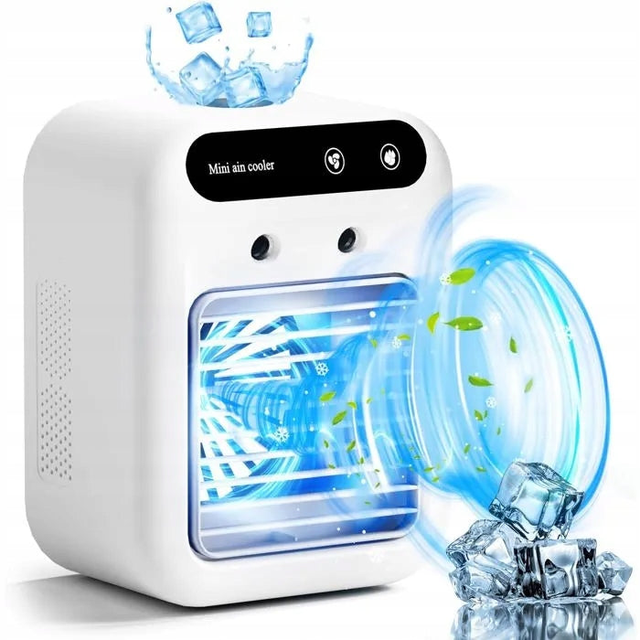 Portable Air Conditioners USB 500ml Rechargeable Desktop Cooling Fan