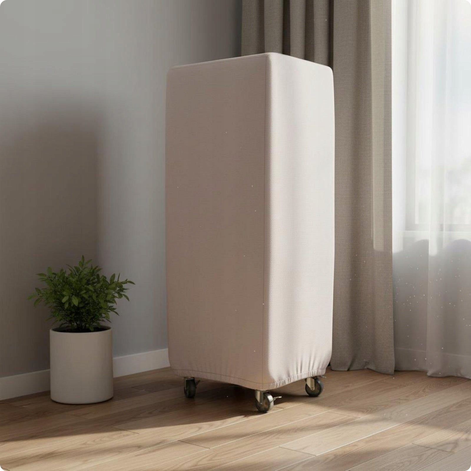 Portable Air Cooling Unit Cover Elastic Water Based Cooling 70-70-165cm