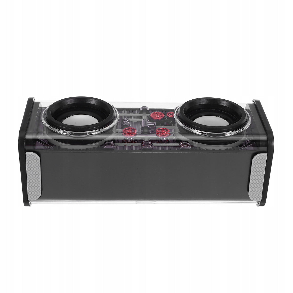 Portable Bass Speaker with Transparent Shell for Outdoor Adventures Model other