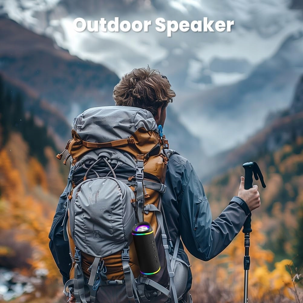 Portable Bathroom Bluetooth Speaker 30W Waterproof Stereo Rienok S6 Manufacturer code S-6
