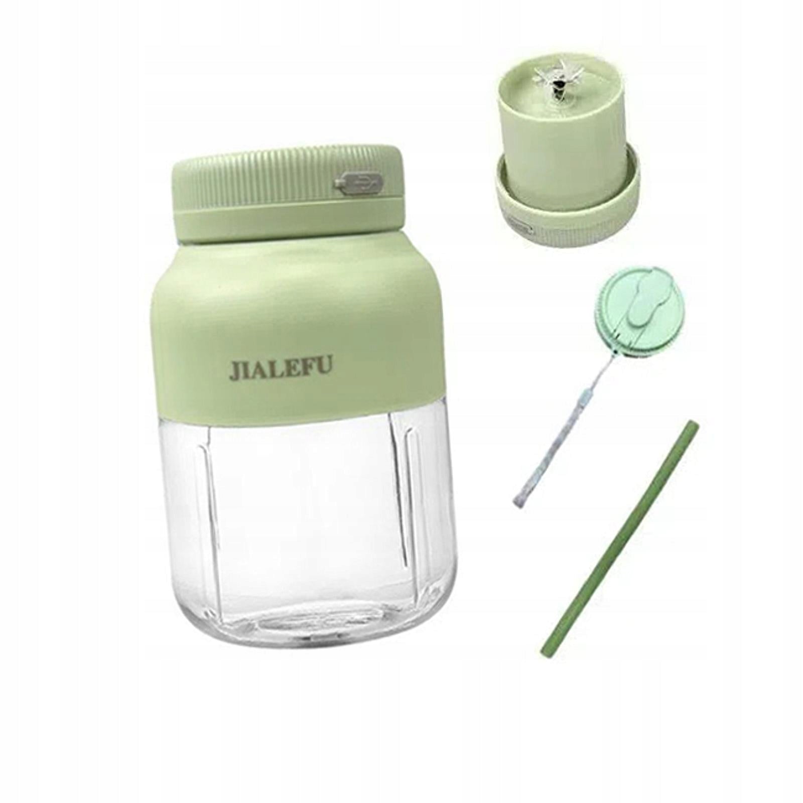 Portable Blender Citrus Juicer Sports Bottle Shakes Portable 1.3 L Green Brand no brand