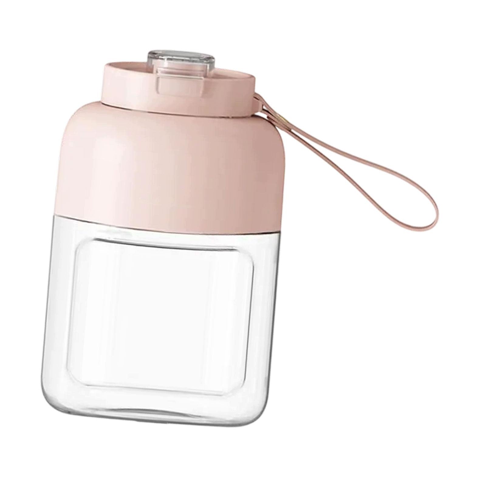 Portable Blender, Compact Electric Sperm Cup for 1100 Ml Juice Players Pink