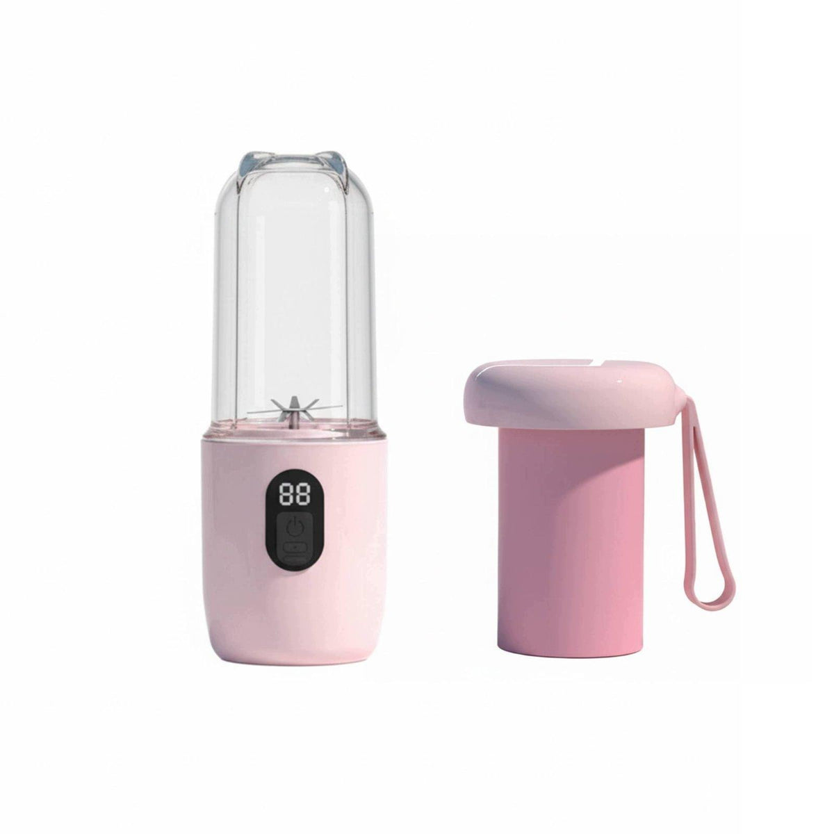 Portable Blender Electric Travel Juicer Quick Activation Mini Blender Pink
