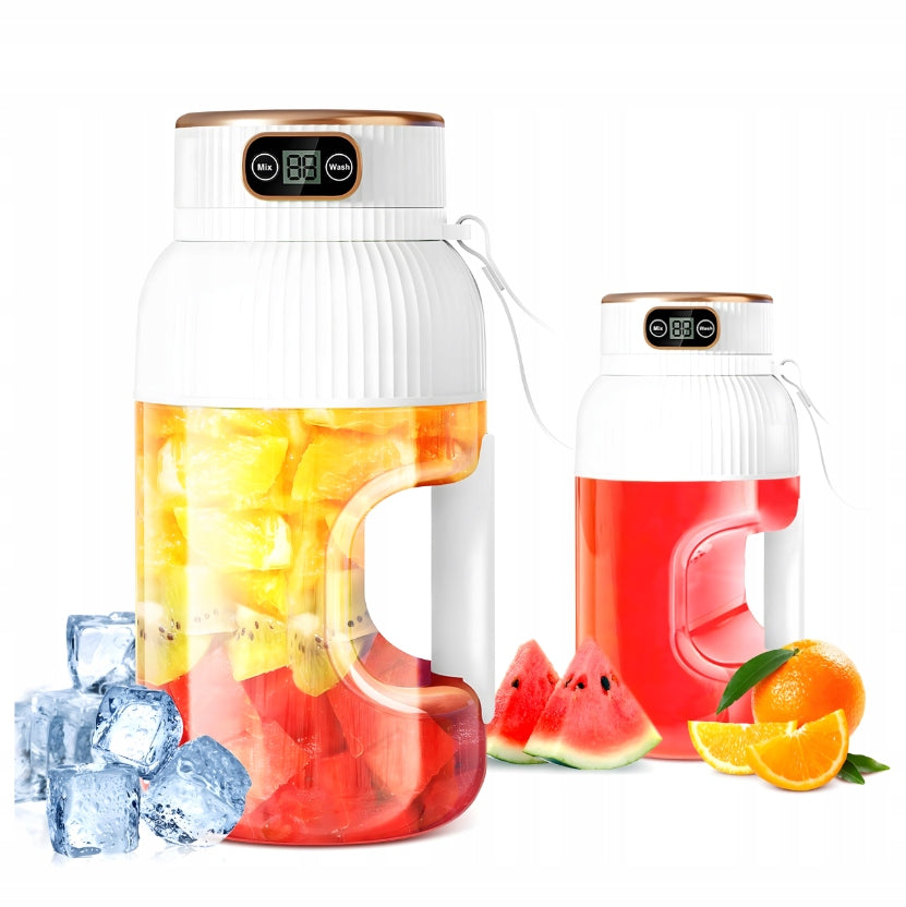 Portable Blender Fruit Beverage Mixer Smoothie 1L Wireless USB