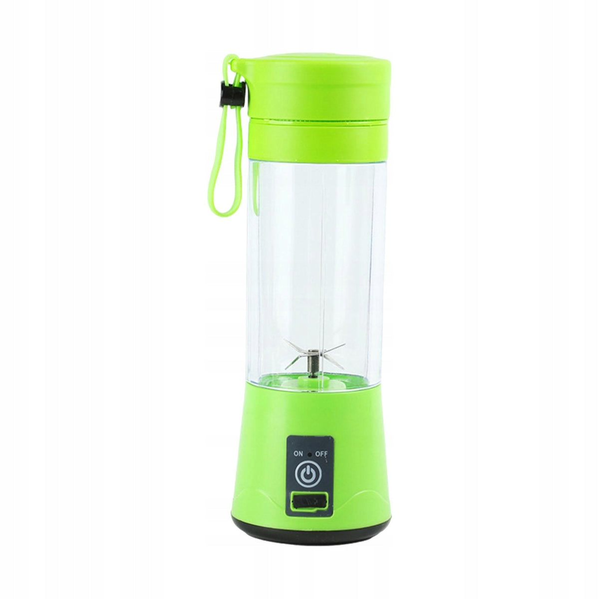 Portable Blender Juicer Mixer Personal Fruit Mixer Easy Cleaning Green