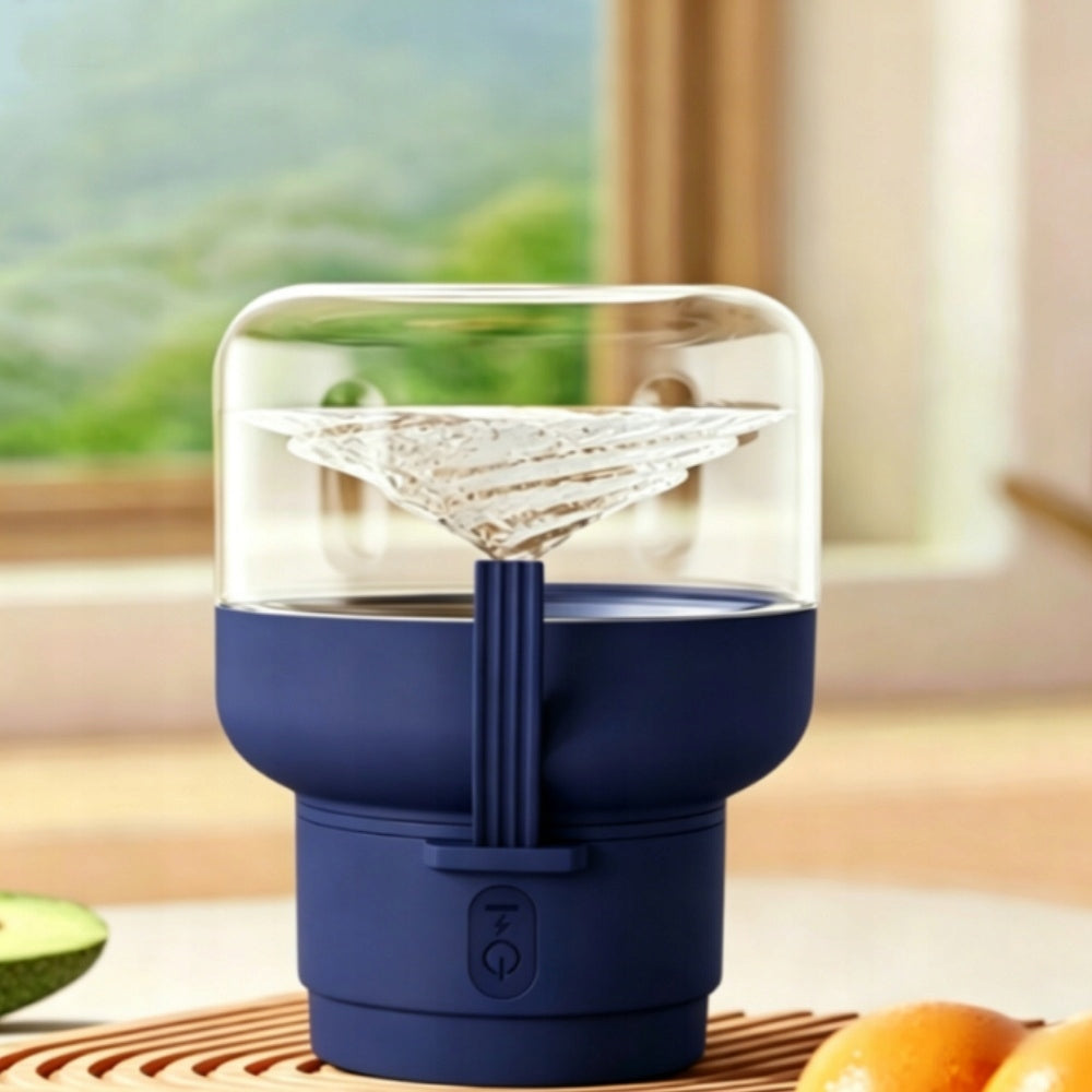 Portable Blender Large Capacity Powerful Ice Crushing PP 850ml Blue Brand no brand