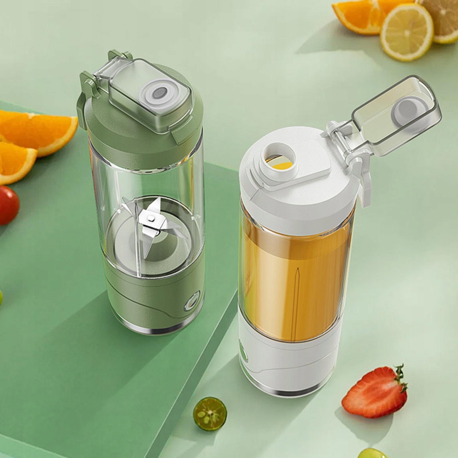 Portable Blender Mixer Fruit Machine Compact Mini Hand Blender Small Green Brand no brand
