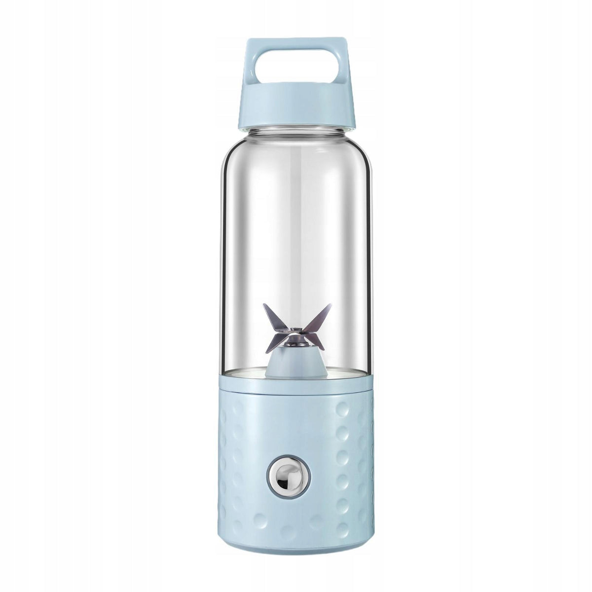 Portable Blender Personal Fruit Mixer Handheld Fruit Juicer Sports Blue