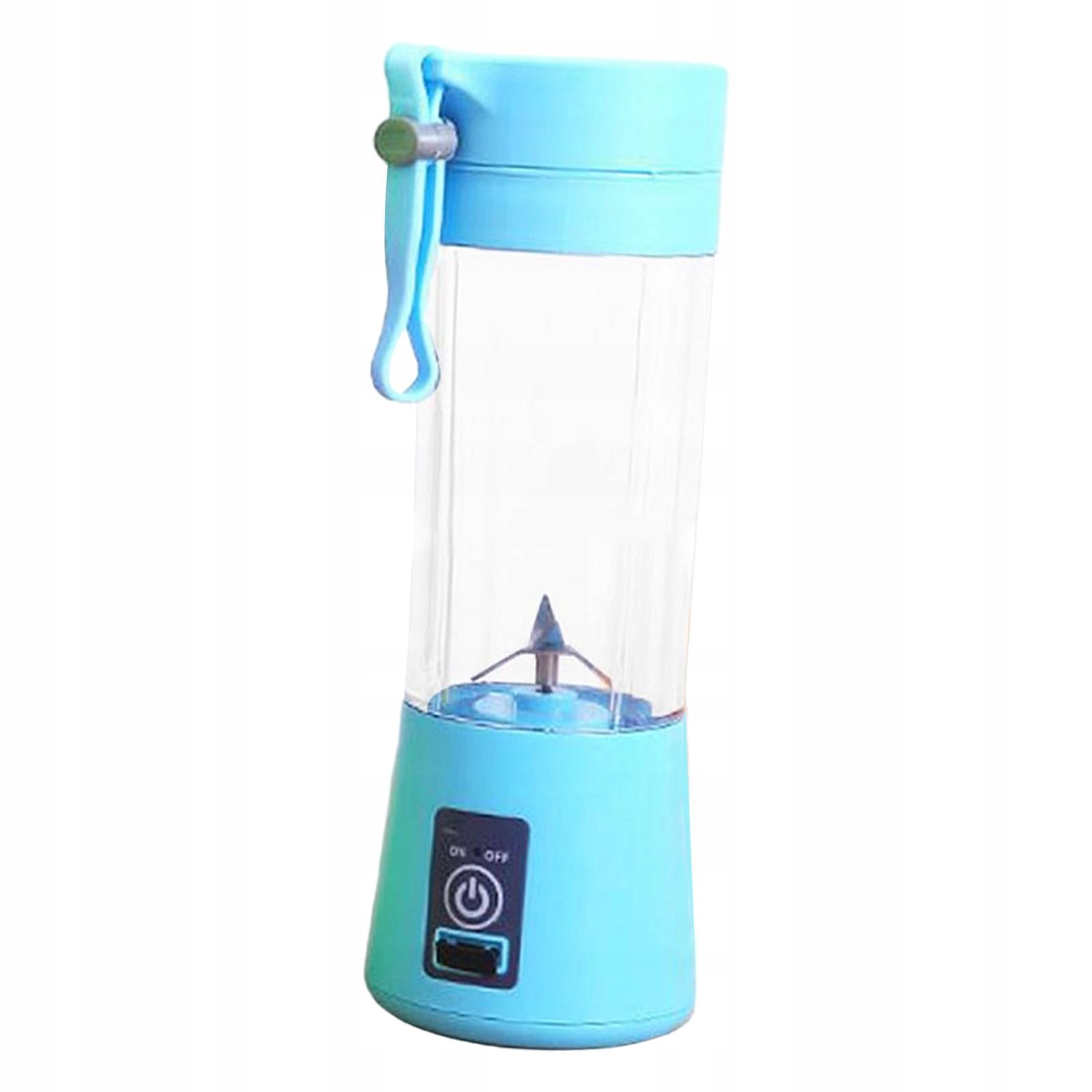 Portable Blender Smoothies Rechargeable USB Fruit Juice Mini Personal Blue Kind steam juicer