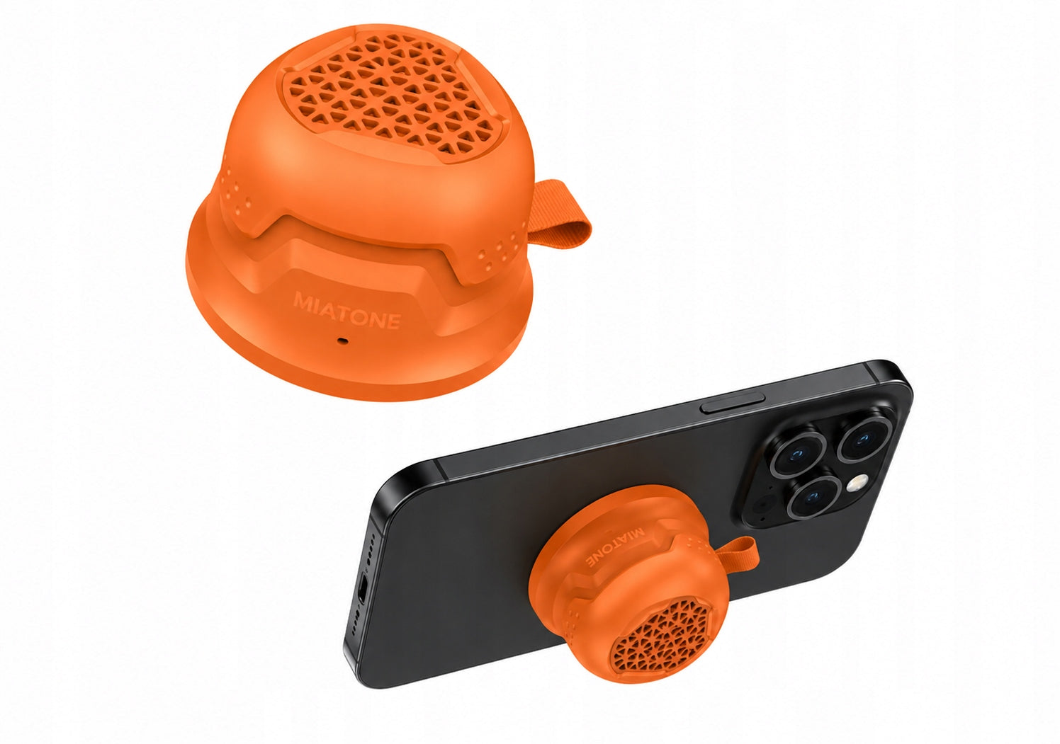 Portable Bluetooth Snapbeat Speaker 5W 12h Magnetic Carabiner Brand no brand