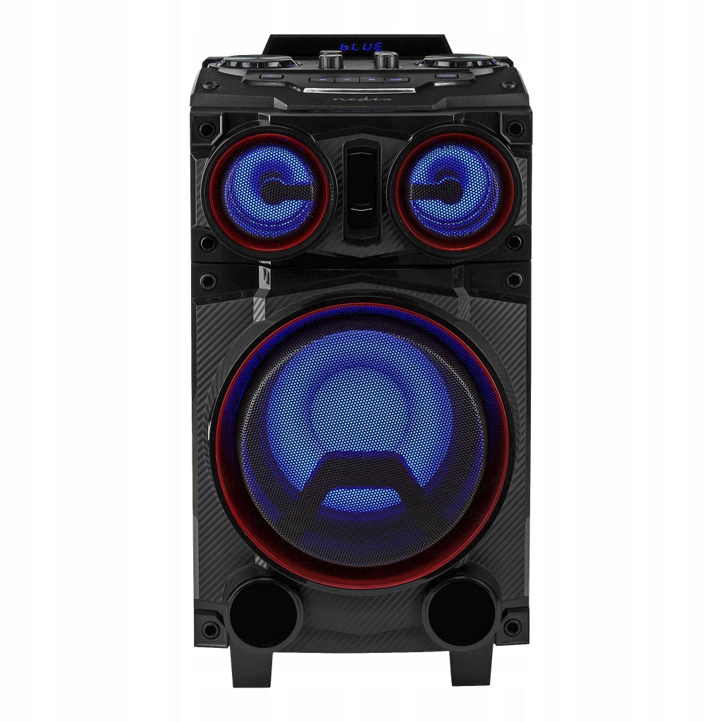 Portable Bluetooth Speaker 120W 27x29x53cm LED Club Light Packaging status original