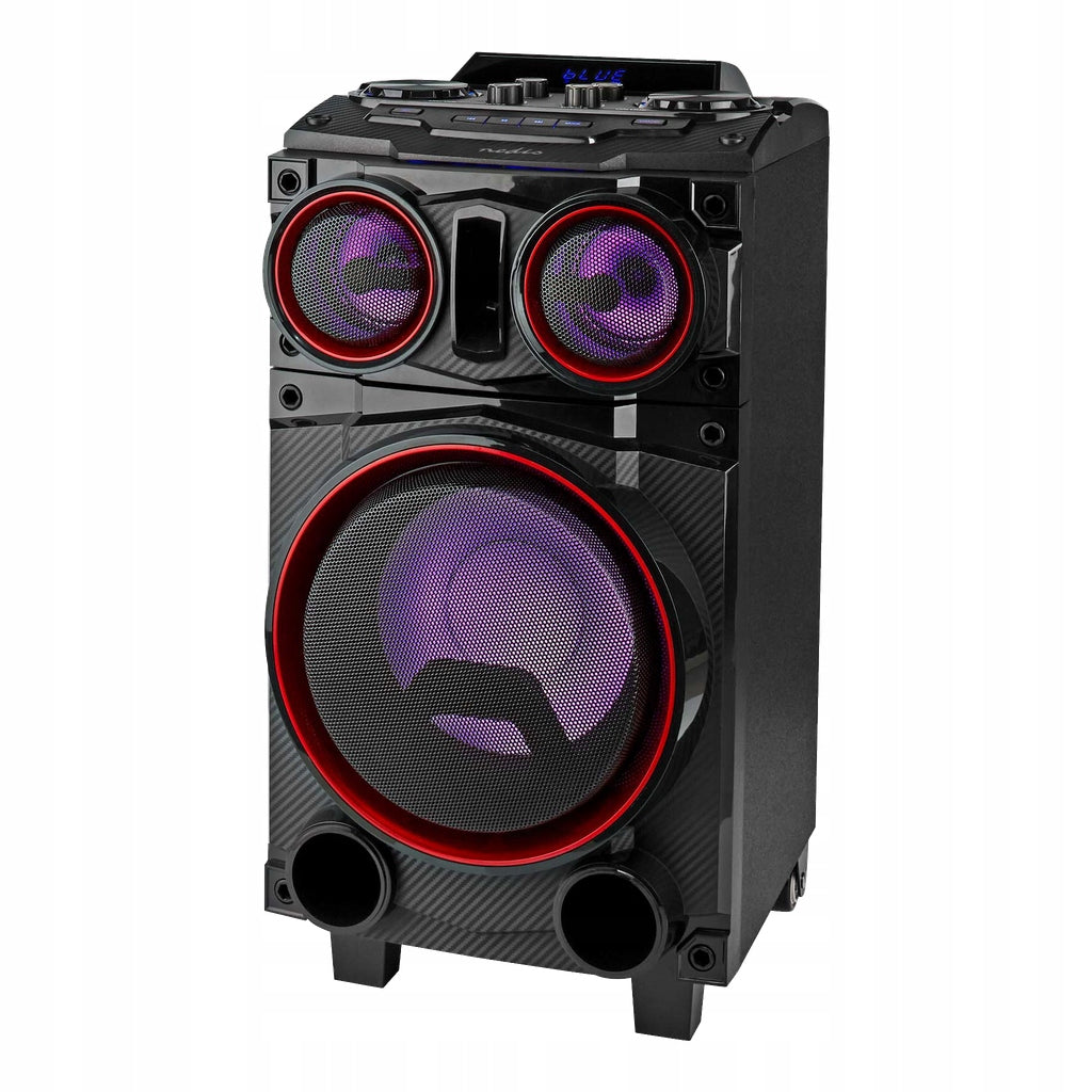Portable Bluetooth Speaker 120W 27x29x53cm LED Club Light