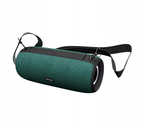 Portable Bluetooth Speaker Music Hero SOUND BOOM 10W LED LIGHT Green