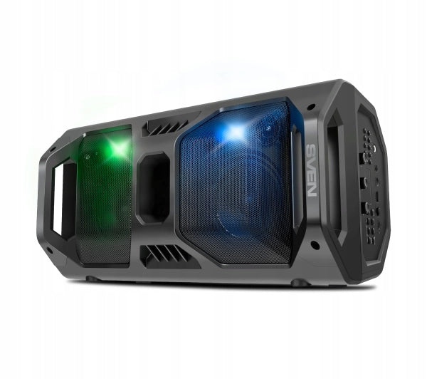 Portable Bluetooth Speaker Sven PS-600 50W FM Radio Karaoke Black