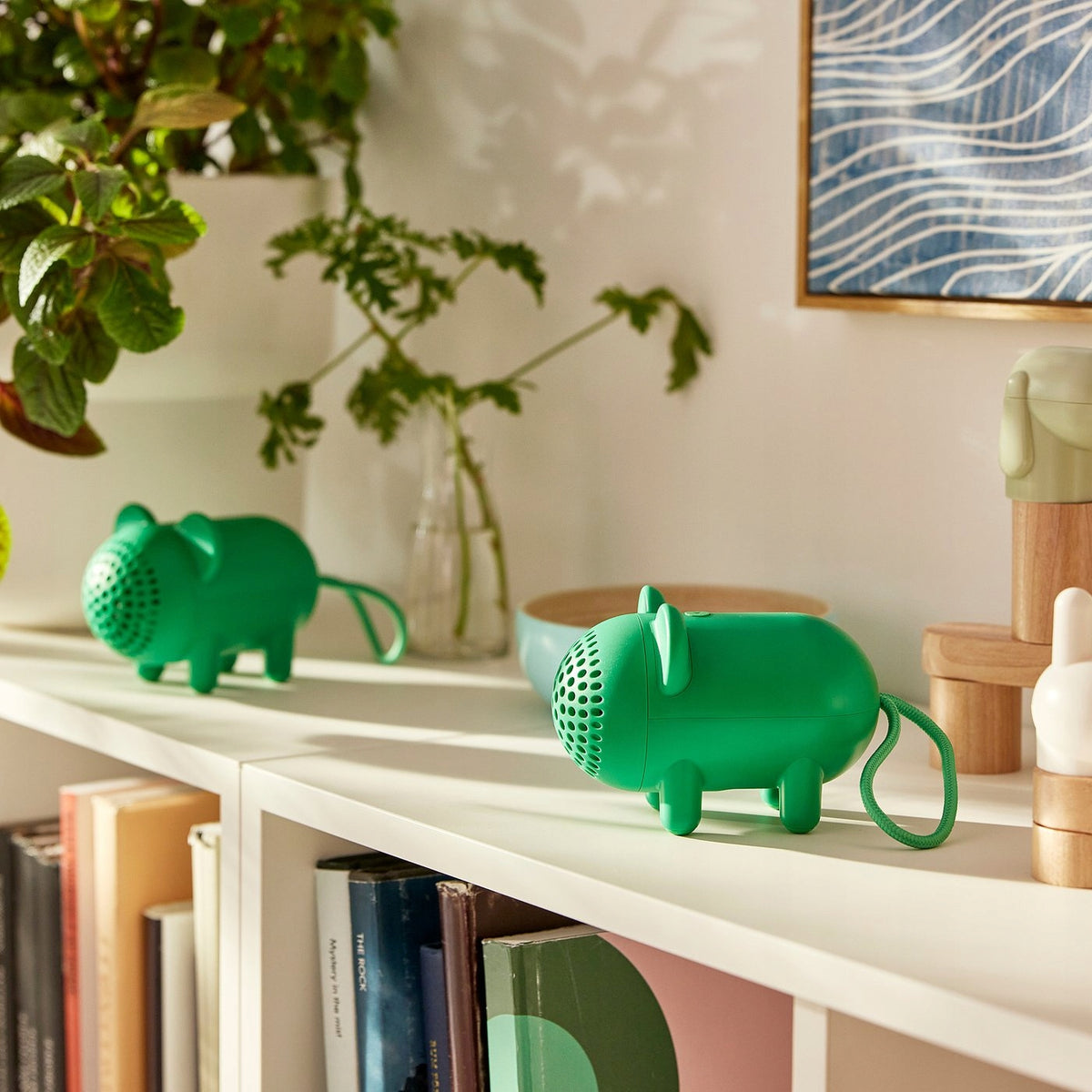 Portable Bluetooth Speaker for Kids Green Mouse Brand IKEA