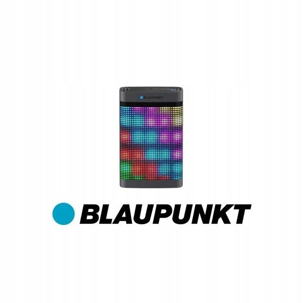 Portable Bluetooth Speaker with USB and AUX Playback BT07LED Brand Blaupunkt