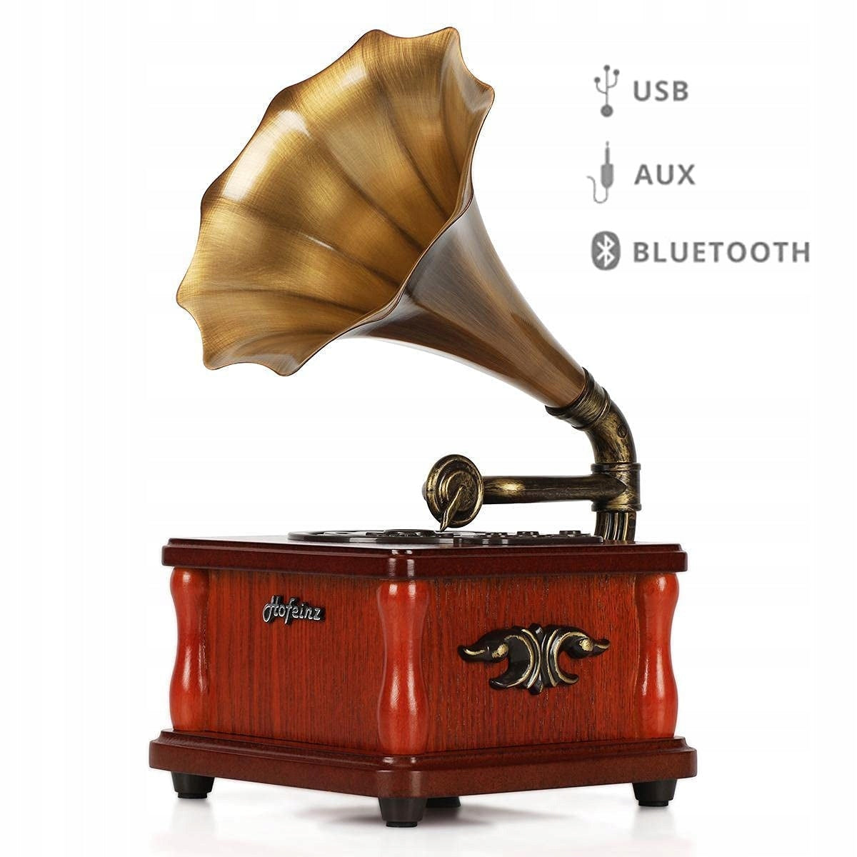 Portable Bluetooth Speakers Mini USB Phonograph Brand no brand